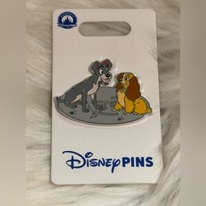 2024 Disney Parks Lady & The Tramp Wet Cement OE Pin